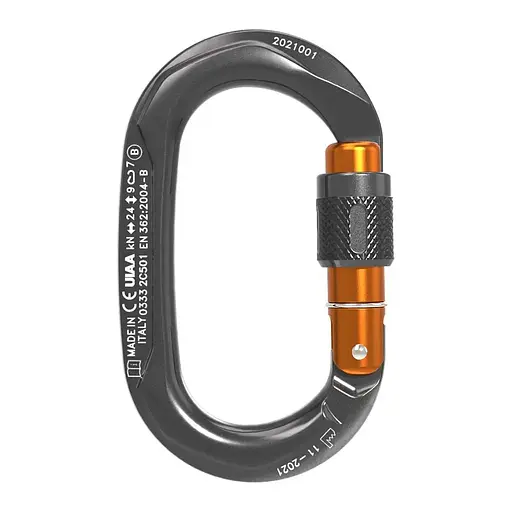 Карабін Climbing Technology Oval OVX SG Grey/Yellow (1053-2C50100 SHC) - фото 2