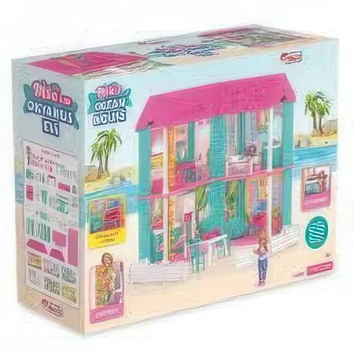 Домик на берегу океана Dede Mila с куклой и аксессуарами (3765) - фото 2