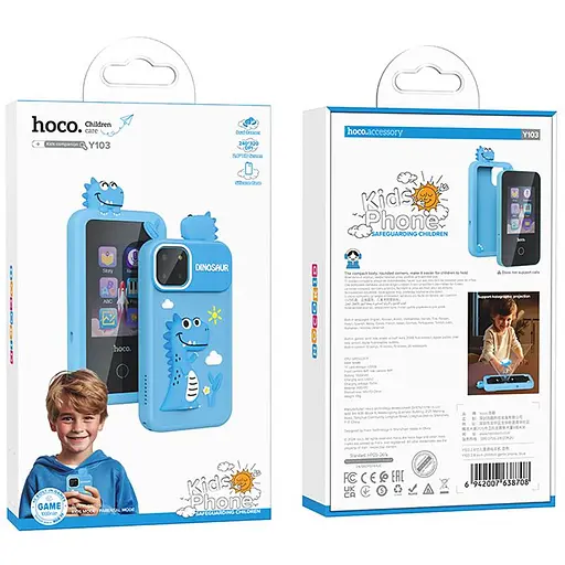 Детский игровой телефон Hoco Y103 2.8-inch - фото 6