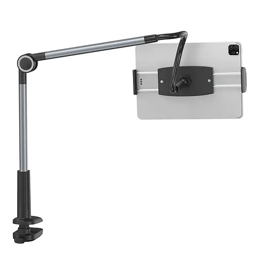 Тримач для мобiльного Baseus Otaku life rotary adjustment lazy holder Pro（Applicable for phone/ ipad) gray - фото 3