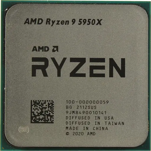 Процессор AMD Ryzen 9 5950X (100-000000059) (Socket AM4, 32T, 4.9 ГГц, Tray) Б/у - фото 1
