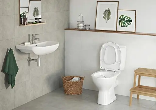 Унітаз-компакт Cersanit Arteco 616 CleanOn 011 3/5 л з дюропластовим сидінням SoftClose+QuickRelease 30412 - фото 6