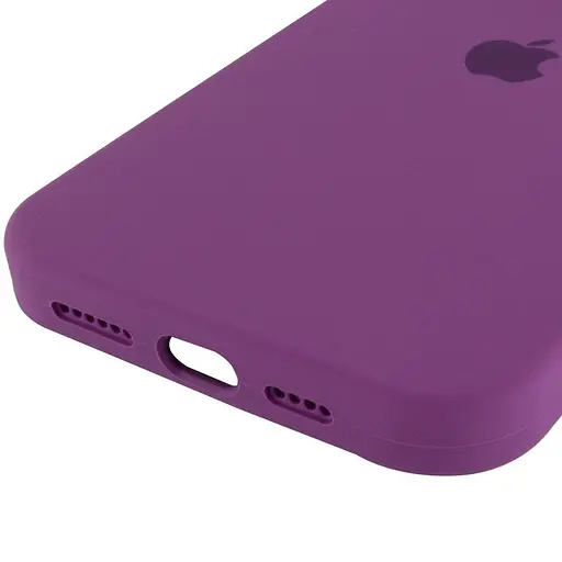 Чехол Epik Silicone Case Full Protective AA для Apple iPhone 16 Pro 6.3 Фиолетовый/Grape - фото 5