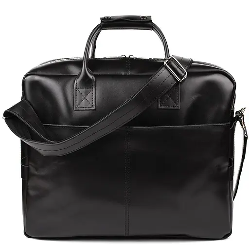 Шкіряна чоловіча сумка TARWA 33х43х9 см nsa0001329 - фото 5