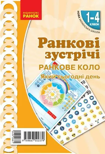 Ранкові зустрічі. Ранкове коло. Який сьогодні день. Плакат. 1-4 класи