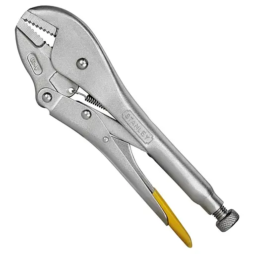 Кліщі затискні Stanley MaxSteel 225 мм з прямими губками (0-84-811) - фото 1
