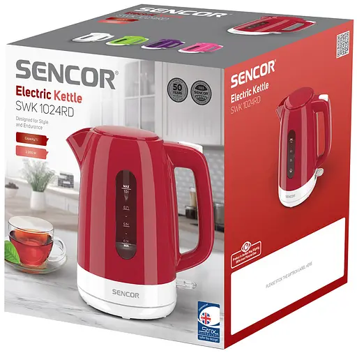 Електрочайник Sencor SWK 1024RD (7135798) - фото 6