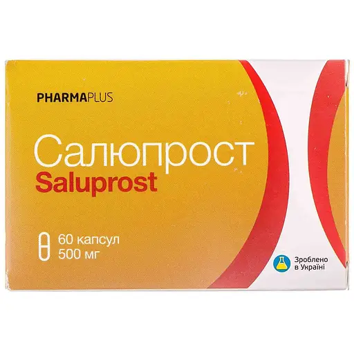Дієтична добавка Салюпрост для поліпшення роботи передміхурової залози 60 капсул - фото 1