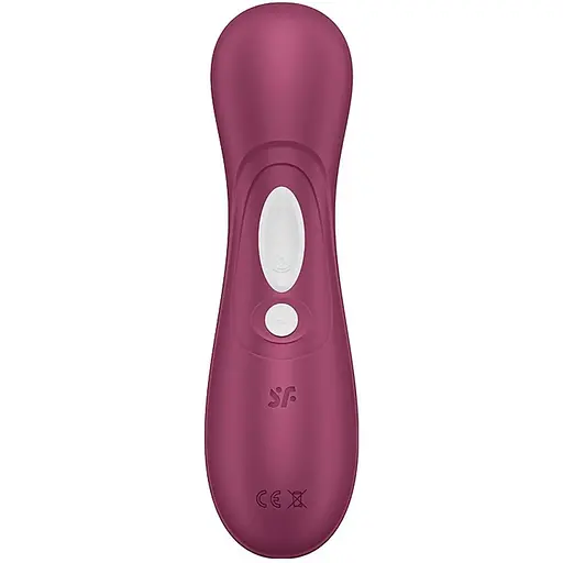 Вакуумний стимулятор клітора з вібрацією Satisfyer Pro 2 Generation 3 Connect App бордовий
