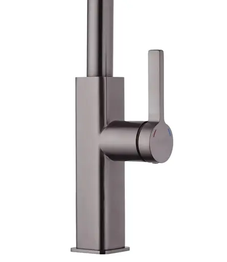 Змішувач для кухні з висувним виливом Kroner KRP Edelstahl Klassisch - PVD03918 (CV032499) - фото 5