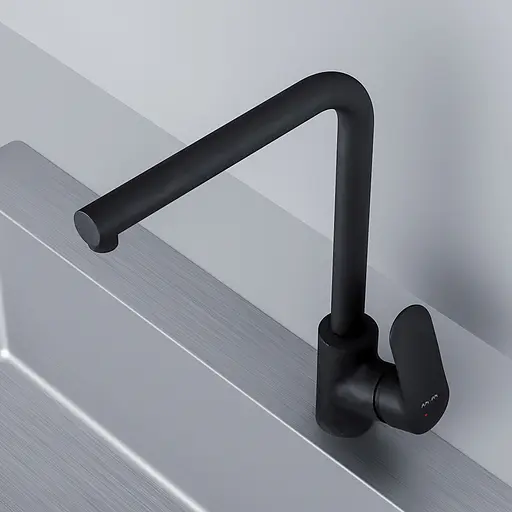 Смеситель для кухни Am.Pm Like black F8005022 Черный матовый - фото 4