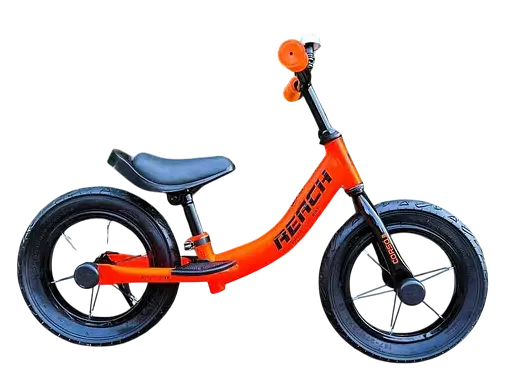 Велобег Corso Reach, стальная рама, колесо 12", надувные колеса, подножка, подставка для ног, звонок RC-6380-94