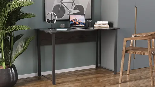 Компьютерный стол Курт 75x100x70 черный ДСП Сосна Кембра 32мм FRD-103934