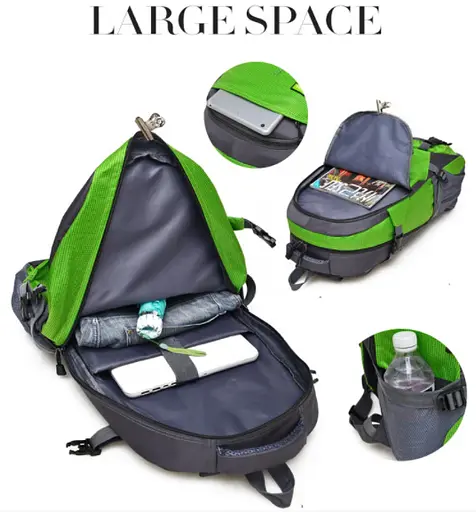 Рюкзак туристический Сhenxing СР-1033-6 45л (Зеленый) - фото 5