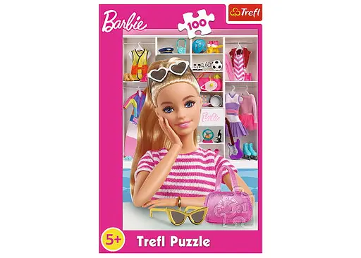 Пазл Trefl Пізнай Барбі 100 ел. (16458) - фото 2