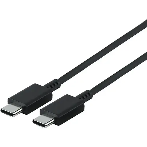 Комплект зарядного пристрою Samsung 1Type-C PD25W Type-C to Type-C 1:1 Black - фото 4