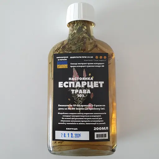Настоянка на траві еспарцет 200 мл - фото 1