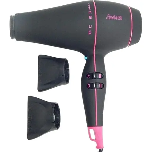 Фен Ceriotti Line Up 4500 E3232BKPK Black-Pink (I01LI02BKFU) [146596] - фото 2