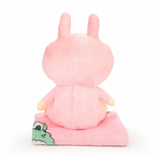 М'яка іграшка-плед та подушка 3 в 1 Лабубу 50 см Рожевий Colorful Home LAB2P - фото 3