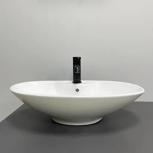 Умивальник VBI Carovilli white накладний VBI-015504, Білий - фото 4