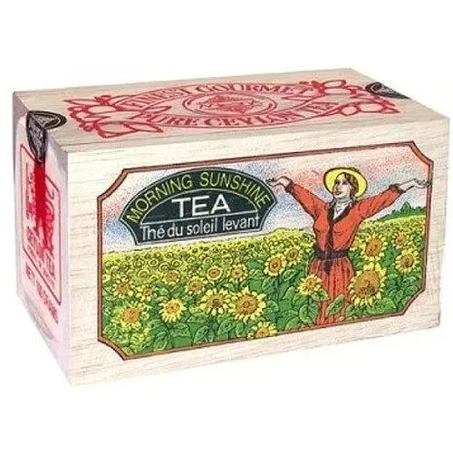 Чай чорний Mlesna Ранковий світанок дерев'яна коробка 100 г - фото 1
