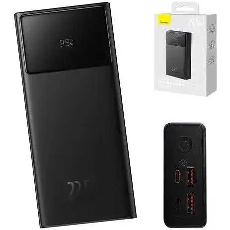 Power Bank Baseus Star-Lord Digital Display 20000mAh 22.5W black (PPXJ060001) - фото 2