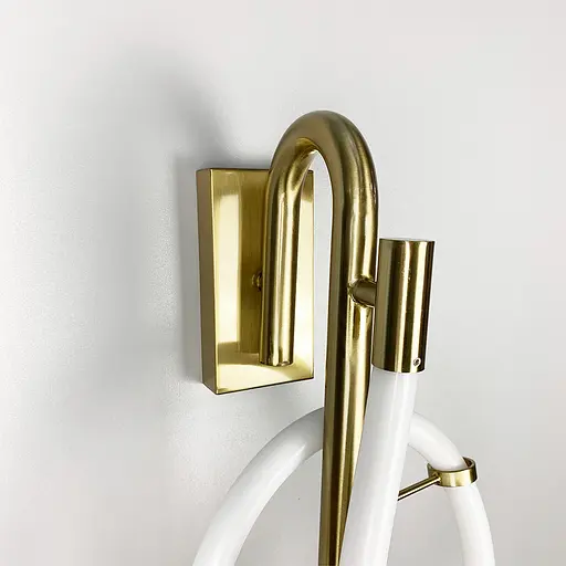 Золоте бра з гнучким неоном Line F WB 6/850 AB - фото 5