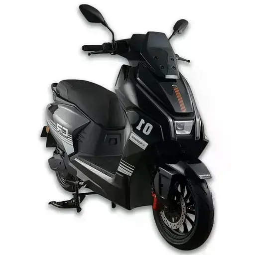 Электроскутер Двухместный Crosser CR22 (2500W, 72V/35Ah) Черный - фото 4