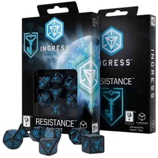 Набор кубиков Ingress Resistance Dice Set , 7 шт. (SIRE67) - фото 1