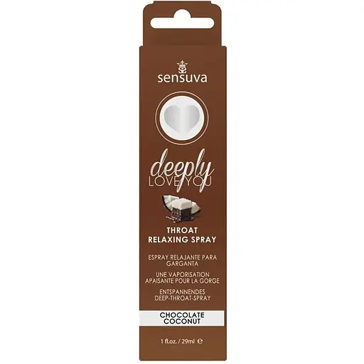 Спрей для мінету Sensuva Deeply Love You Chocolate Coconut (29 мл) - фото 3