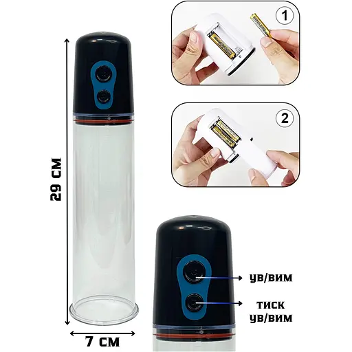 Вакуумна помпа Passion Discovery Biker (4821002030132) - фото 2