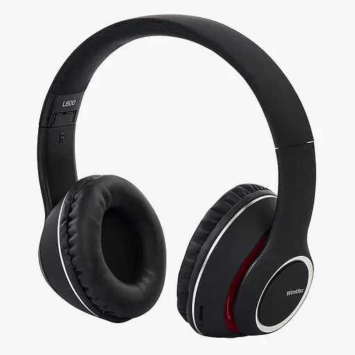 Навушники FG231219005D, Bluetooth до 10 метрів, TF (microSD), автономне прослуховування музики, чорні - фото 2