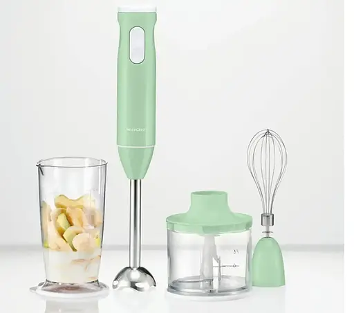 Блендер погружной SilverCrest 3 в 1 SSMS 600w, многофункциональный, мощный, три цвета - фото 3