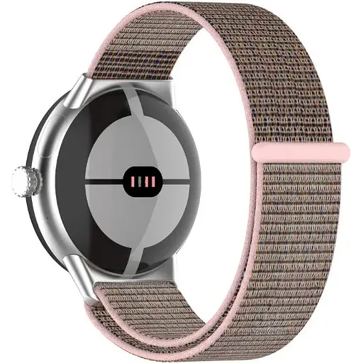 Ремешок DK CDK Nylon Sport Loop для Google Pixel Watch 3 41mm (016453) (pink sand) - фото 2
