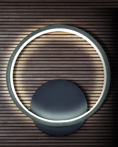 Бра, настінний світильник Goldlux 328441 Roman LED 1x11.5W 4000K 700Lm IP20 Чорний - фото 2