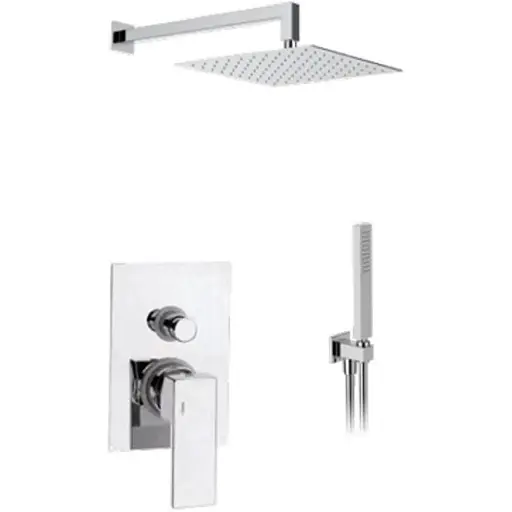 Душова система прихованого монтажу GRB Kala 07060005, Хром - фото 1
