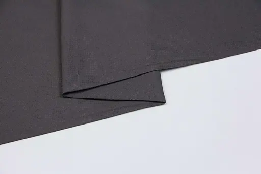 Тканина з тефлоновим просоченням Мокрий асфальт однотон (від 1 м) Сірий - фото 5