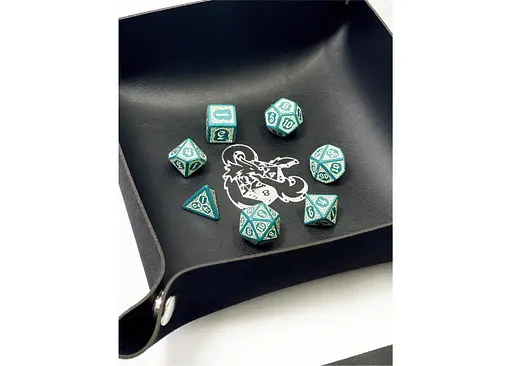 Настільна гра Планета Ігор Лоток для кубиків Дракон (чорний) (Dice tray Dragon black) (pi-dt004) - фото 8