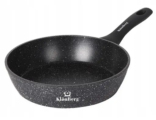 Традиционная сковорода Klonberg KB-8614 с мраморным покрытием с крышкой 24 см - фото 3