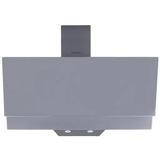 Вытяжка декоративная наклонная Минола HVS 9412 GR 850 LED