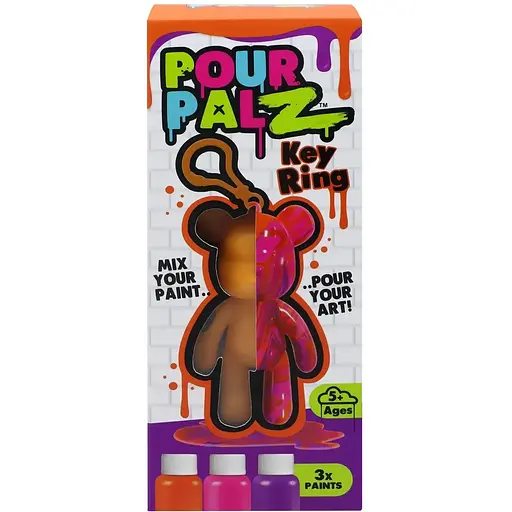 Набір для творчості ToyMonster Флюїд Арт Брелок Ведмедик S3 (GS-G88822) - фото 1