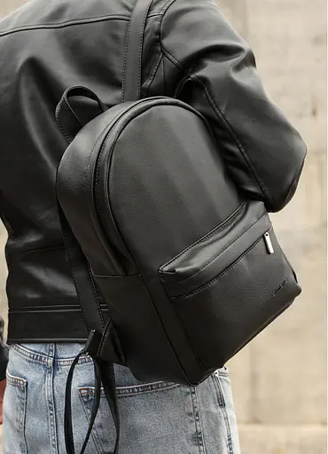 Чоловічий рюкзак Sambag Brix Classic чорний 35 х 25 х 12 см (14511001m) - фото 2