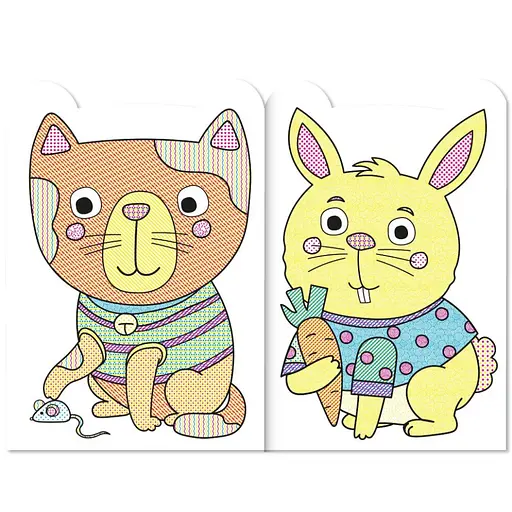 Детская раскраска "Water Book Пушистик" Апельсин РМ-82-01, 6 листов - фото 2