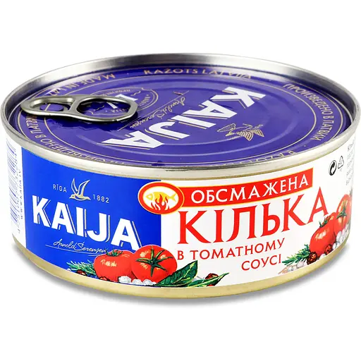 Килька Kaija обжаренная в томатном соусе 240 г (635567)