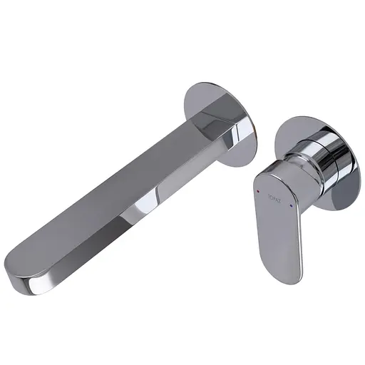 Змішувач для умивальника TOPAZ BARTS TB-07235-H36 вбудований у стіну керамічний картридж D35 для ванної кімнати - фото 3