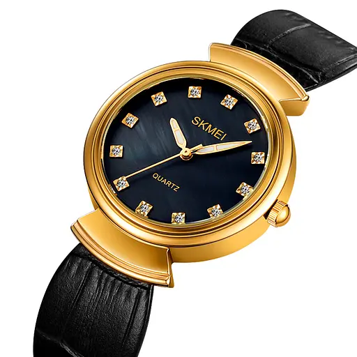 Наручний годинник жіночий 2165GDBKBK Gold-Black-Black Skmei acs0030213 - фото 2