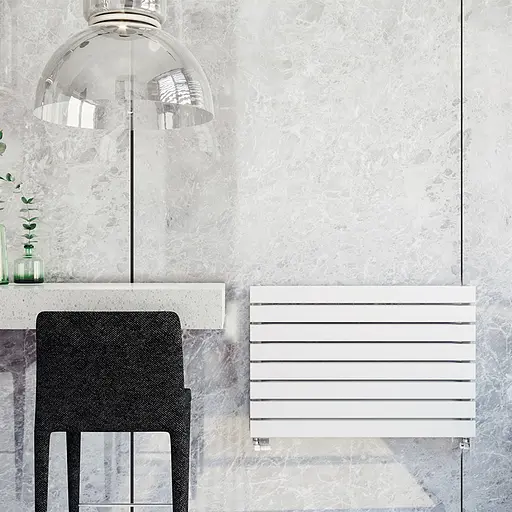 Радіатор дизайнерський Ideale Vittoria H 11 8/544/1200 чорний, Чорний - фото 3