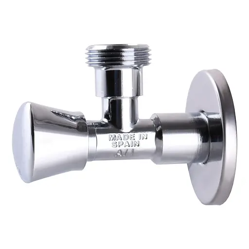 Кран кутовий вентильний Arco 1/2″х 3/4(+3/8″) Zenit Z0915 Regula 000012712 - фото 1