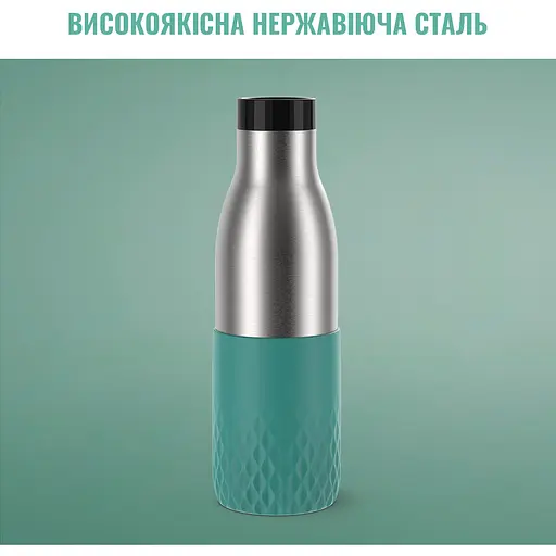 Термобутылка Tefal Bludrop soft touch 700 мл зеленая (N3111210) - фото 7
