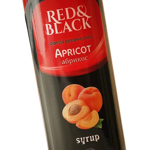 Сироп Red&Black Абрикос 0.7 л - фото 5